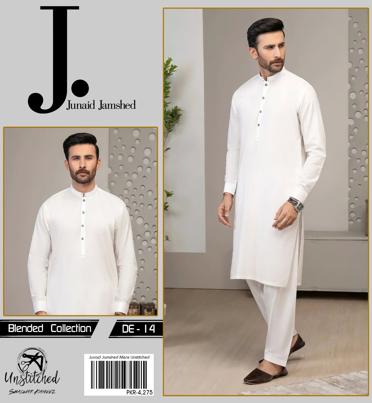 J. Wash & Wear Premium Quality Four Season Collection D - 14