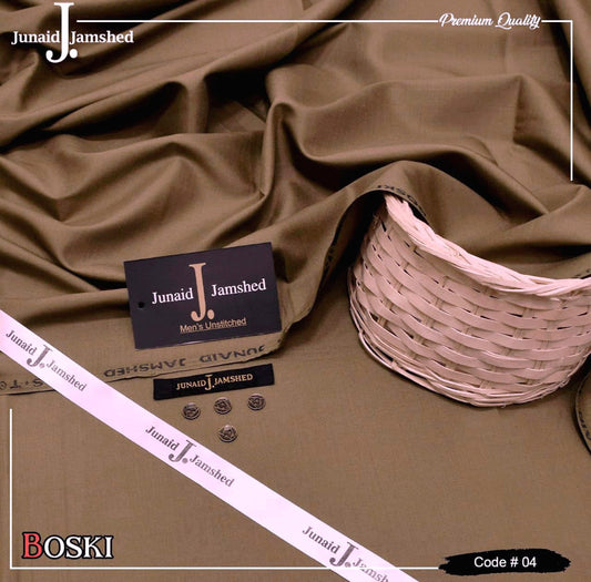 "Junaid Jamshed Wash & Wear Boski - 4 Season Fabric D - 04B"