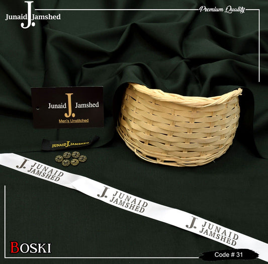 "Junaid Jamshed Wash & Wear Boski - 4 Season Fabric D - 31"